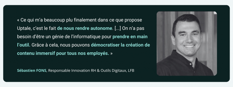 Interview LFB : Réduire de 50% le temps des formations pratiques grâce à l’immersive learning