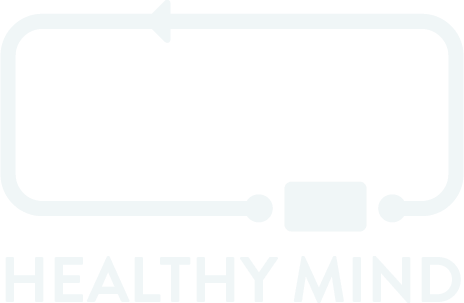 Healthy Mind - Logo Blanc