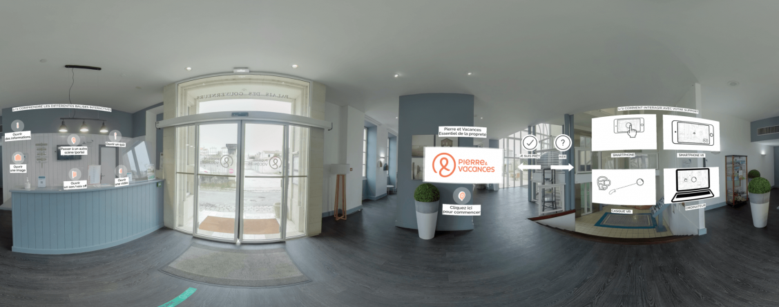 Pierre &#038; Vacances &#8211; Optimiser la formation des équipes propreté grâce à la Réalité Virtuelle